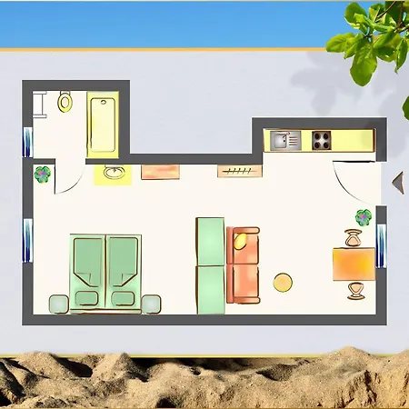 Appartement Village 9  My Second *